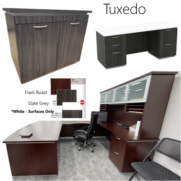 Tuxedo 48" Charging Square Table Dallas Office Furniture