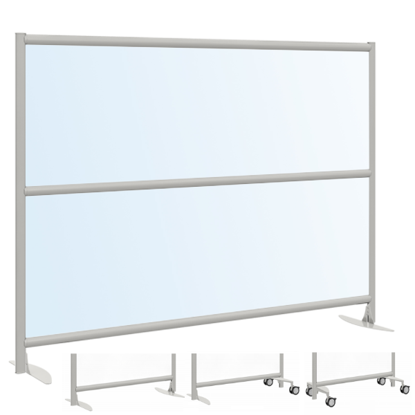 Urban™ Wall XL Extra Wide Plexi Office Panel Mobile Room Dividers