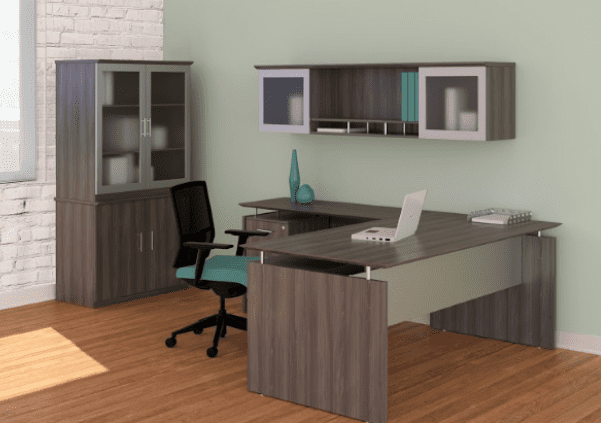 Medina™ Modern L-Shape Desk Suite
