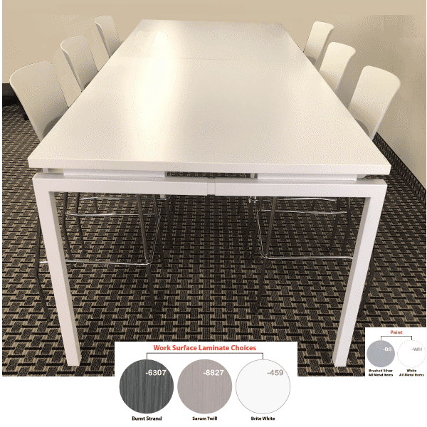 Bench iT U-Leg Standing Conference Table