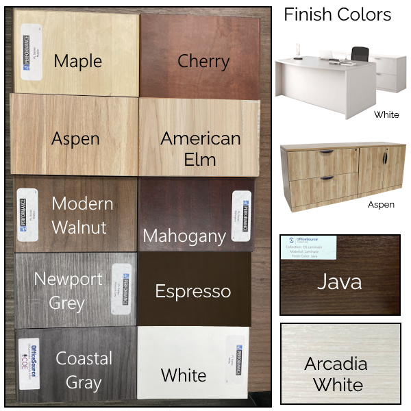 bow front desk credenza