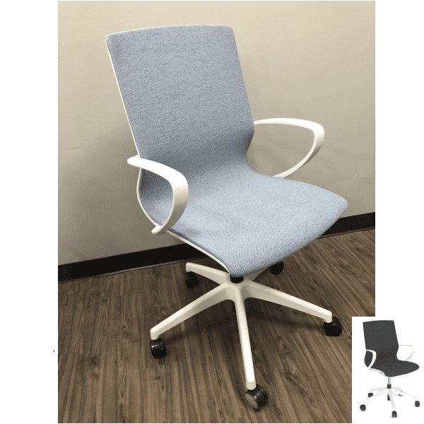 White Trim Office Chair
