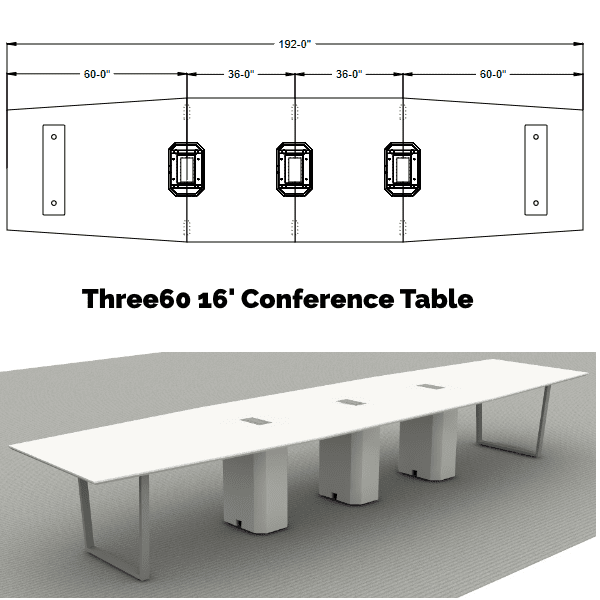 16' table