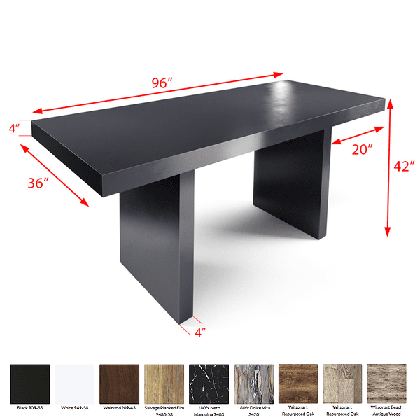 Standing Height Community Table