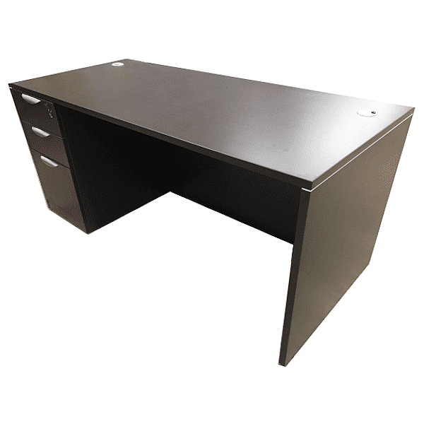3-drawer desk