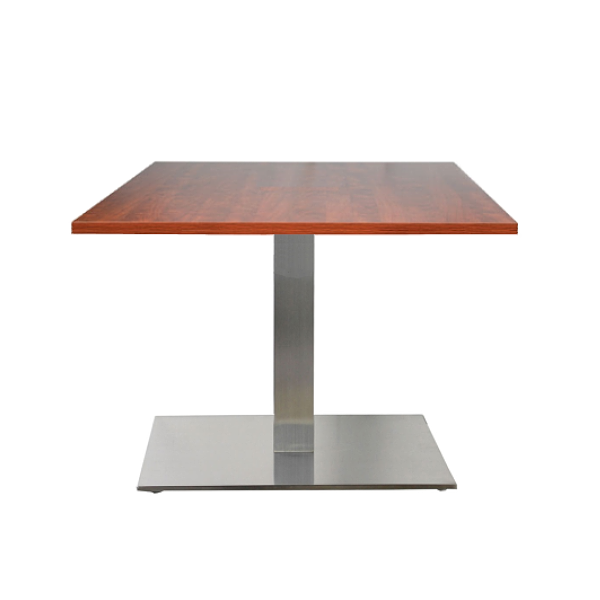 square base end table