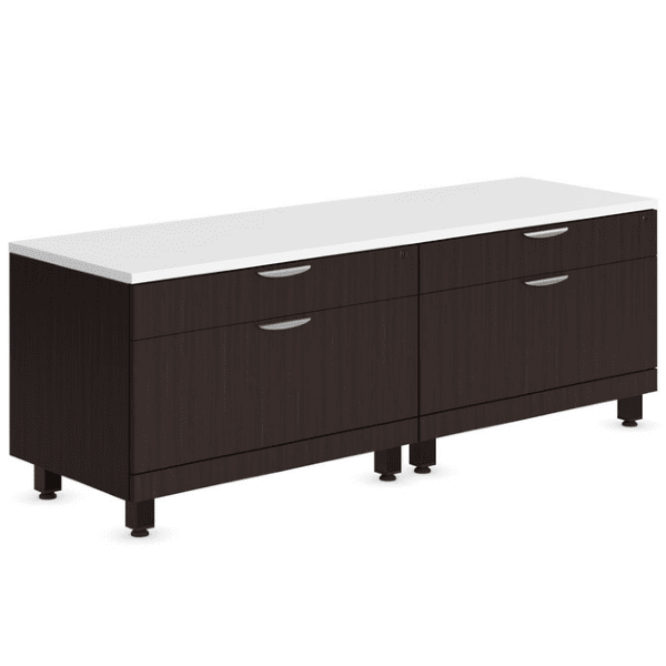 low height lateral file cabinet