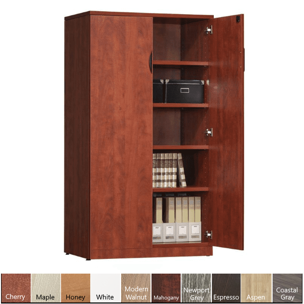 PL 66" Tall TwoDoor Storage 10 Finish Colors