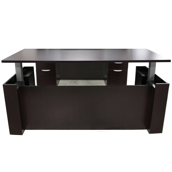 Height Adjustable Casing Desk - Powered Executive Desk