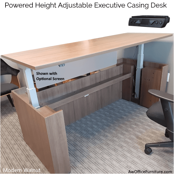 Powered Height Adjustable Base Desk