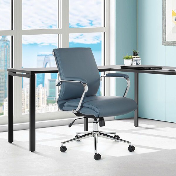 office chair in dillon blue