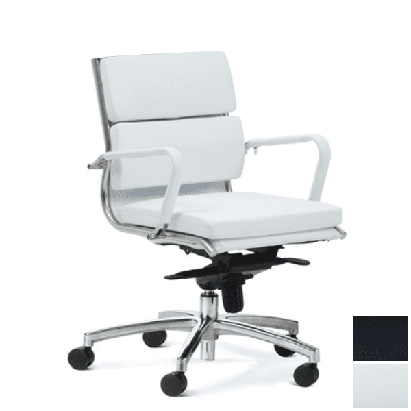 White Mode Mid-Back Chair