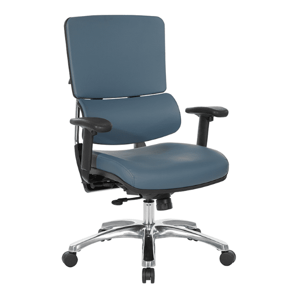 antimicrobial leather executive chair