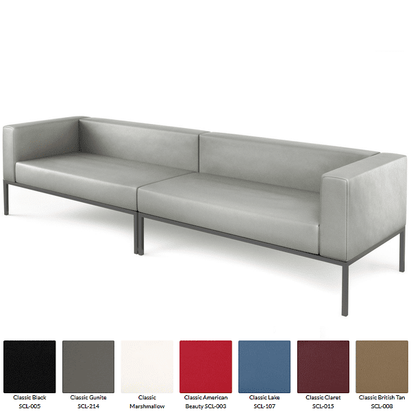 Sofa for Break Rooms and Lounge Areas - Gray