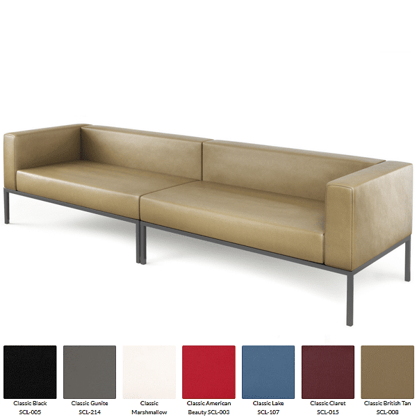 Sofa for Break Rooms and Lounge Areas - Tan Beige