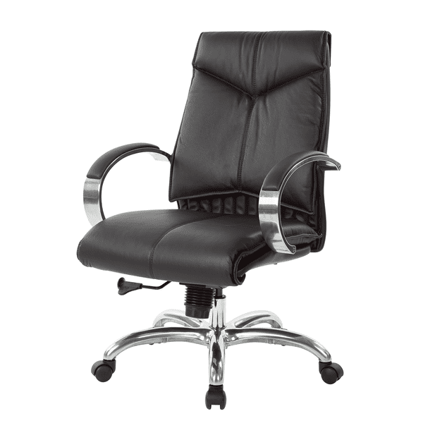8201 Chair - Black Top Grain Leather