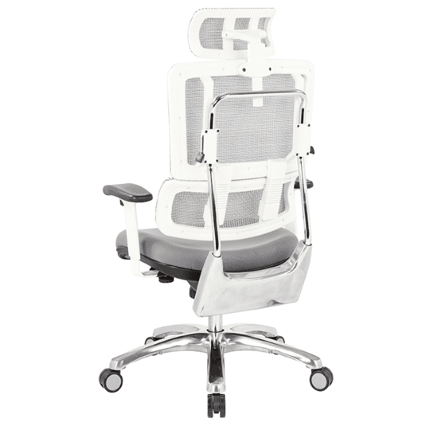 Vertical Mesh Task Chair with Headrest - back