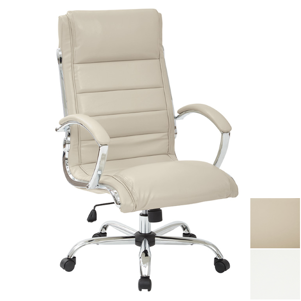 Cream or White Exec Chair