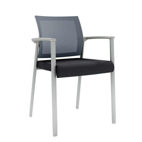 Light gray mesh chair