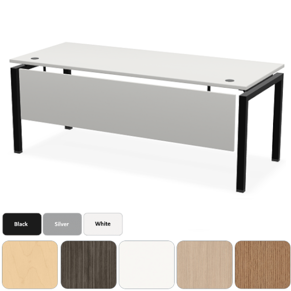 66W x 30D Desk with Modesty Panel