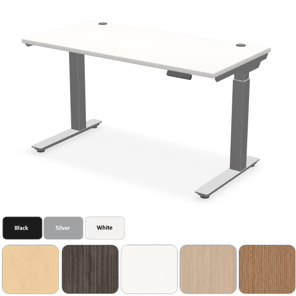 48x24 height adjustable desk with remote