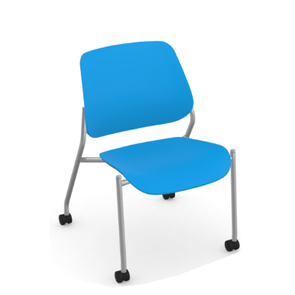 mobile stack chair
