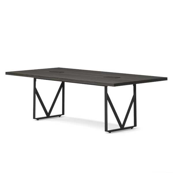 8' industrial conference table