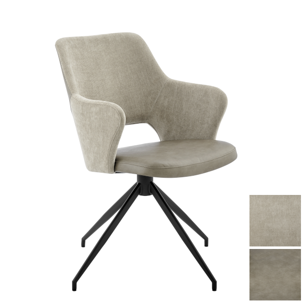 darcie chair in taupe