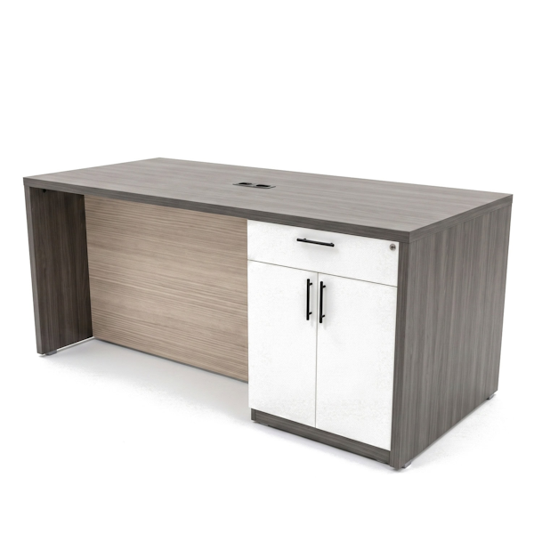 Bar Height Storage Buffet Parson Table