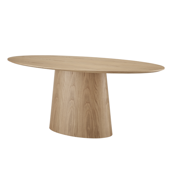 oak oval table