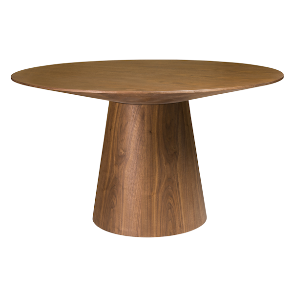 Walnut round table