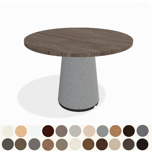 Round Table with Acoustical Base