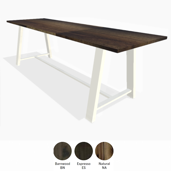 9x3 Counter Height Wood Table