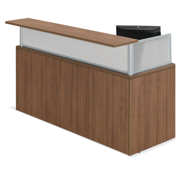 Straight Front Linear Reception Desks