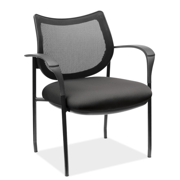Curved Mesh Back Guest Chair