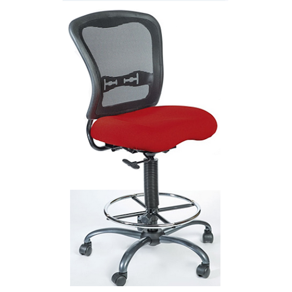 Mesh Drafting Chair - Stool