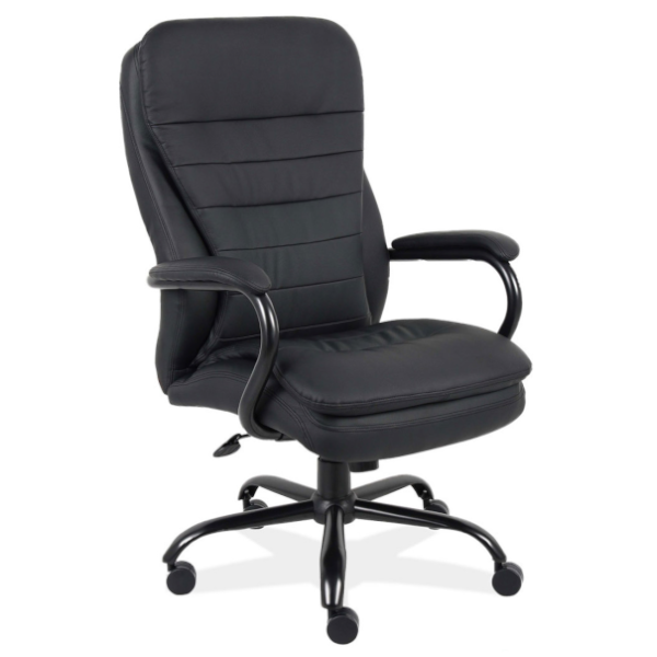 All Black Big and Tall Executive Chair