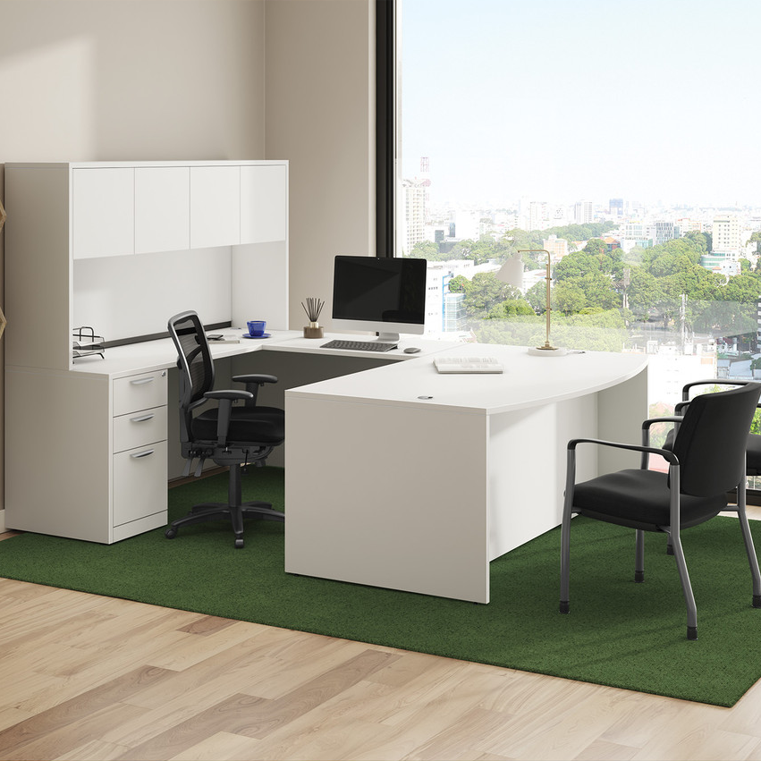Laminate U-Shaped Desks