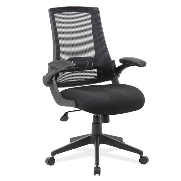 flip arm task chair