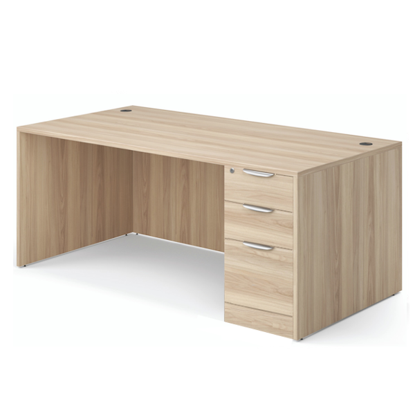 single pedestal desk