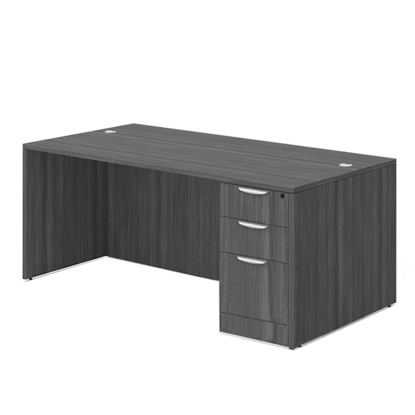 single pedestal desk