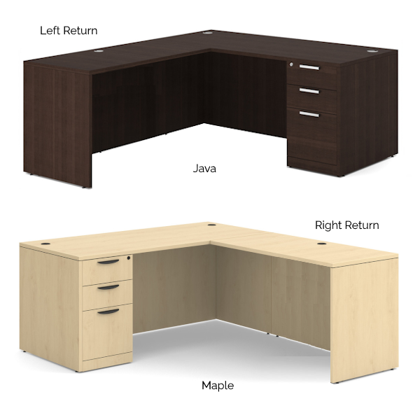 71W L-Desks - BBF L-desks