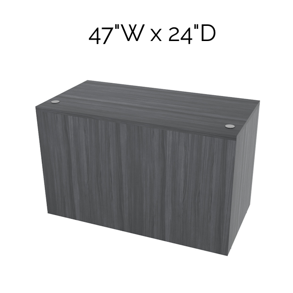 Desk Shell - 47x24 - CG - Shell Back 47x24 desk