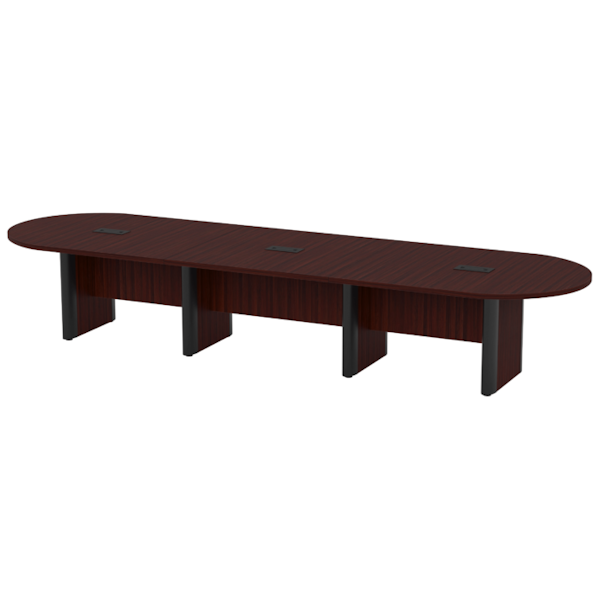 Elliptical Base Oval Shaped Conference Table