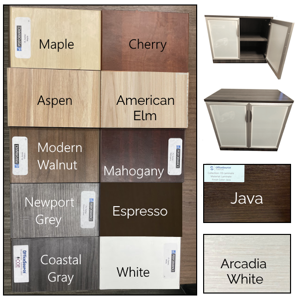 glass door storage cabinets