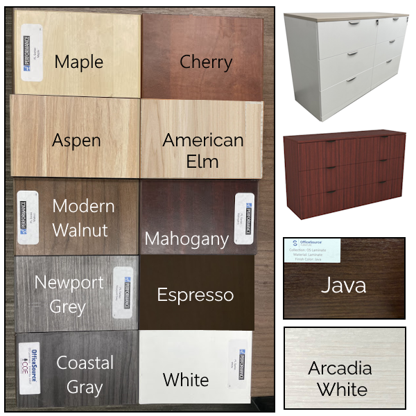 6-drawer file cabinet