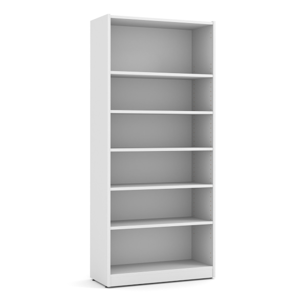 6-shelf bookcase