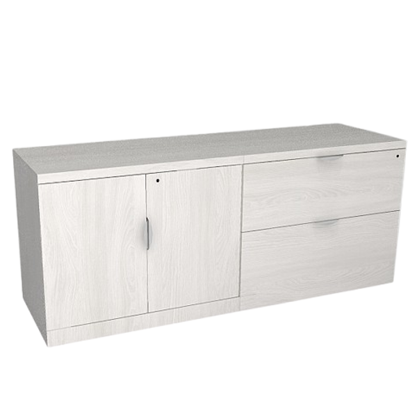 Hybrid Lateral File + Storage Cab - Arcadia lateral file storage credenza