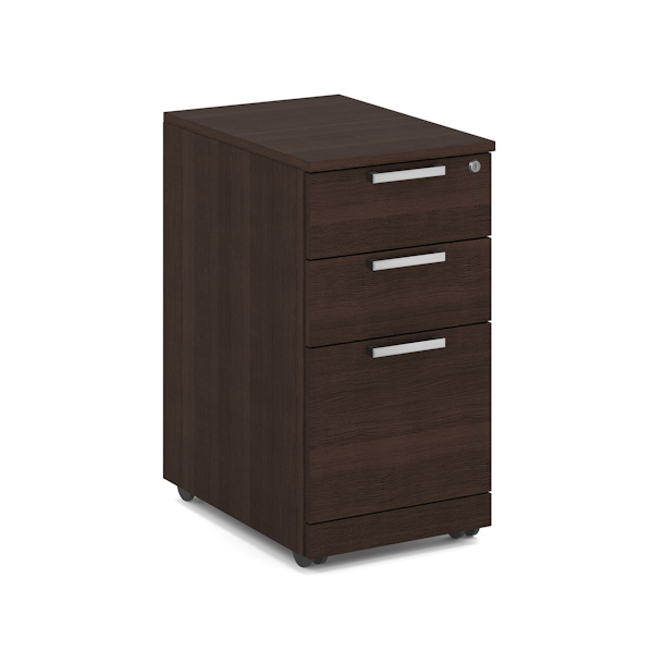 Mobile 3-Drawer File Cabinet - Java mobile file
