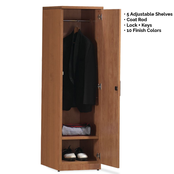 Performance Laminate Wardrobe Tower - PL150 - AW Office Furniture storage